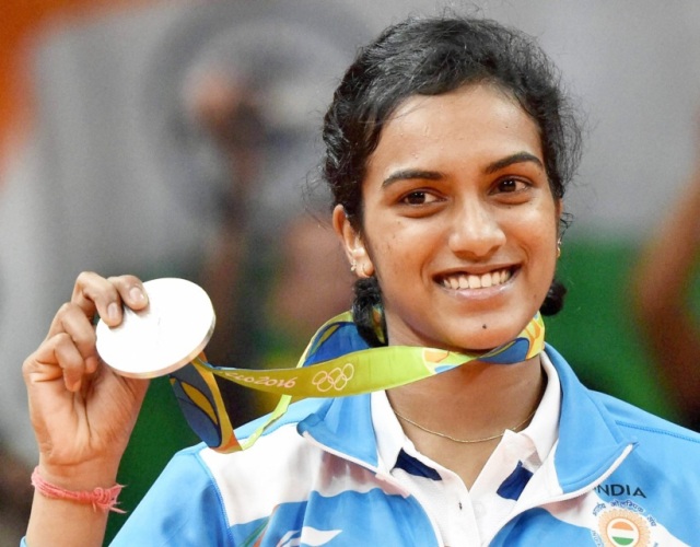 First Silver Medal Of India In Rio Olympics 2016 By P V Sindhu Badminton Sakht Khabar